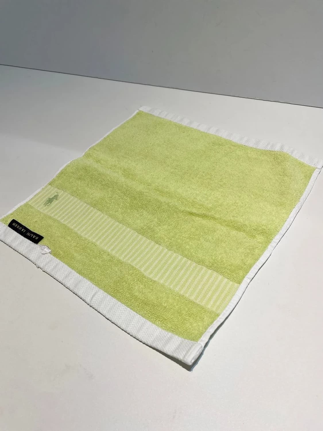 폴로 랄프로렌 00s 재팬 미니 타올 손수건 A1354 상품이미지3