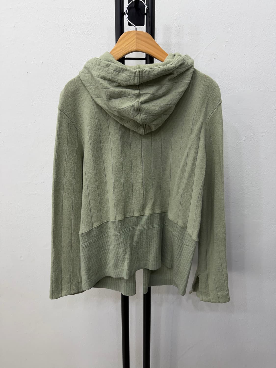 정품) 구호 여성 니트 후드 집업 S 상품이미지5