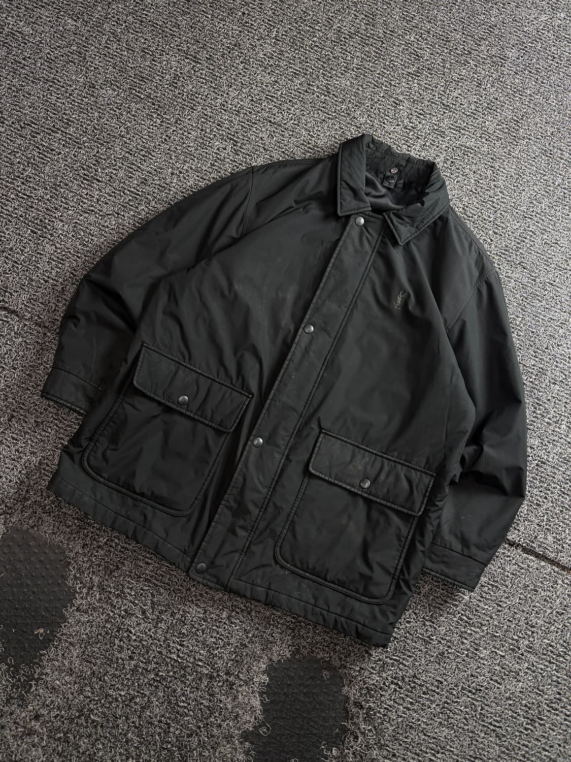 90s YSL 입생로랑 아카이브 코트 점퍼 3894 상품이미지1