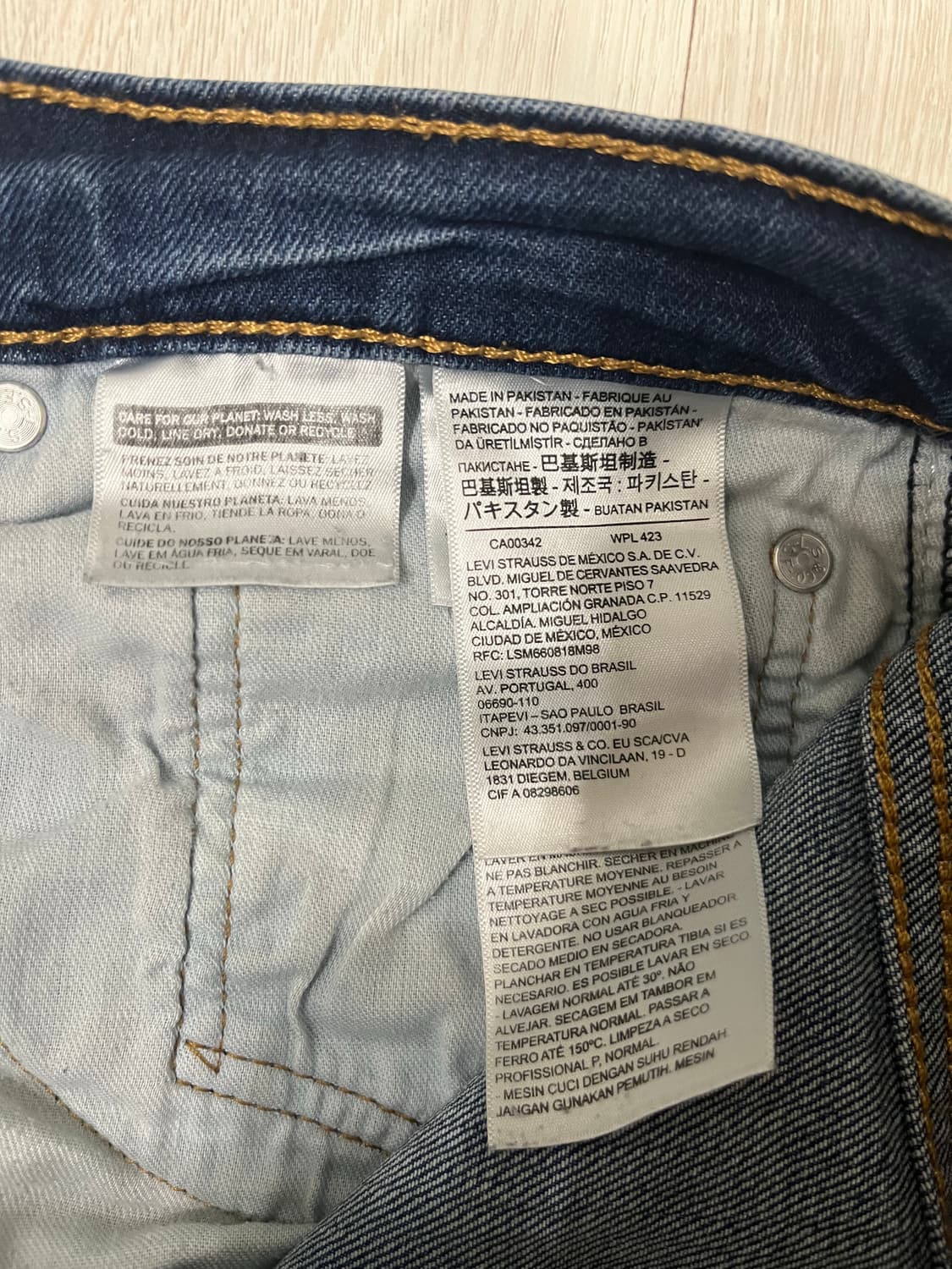 (31) 리바이스 569 데님 중청 상품이미지3