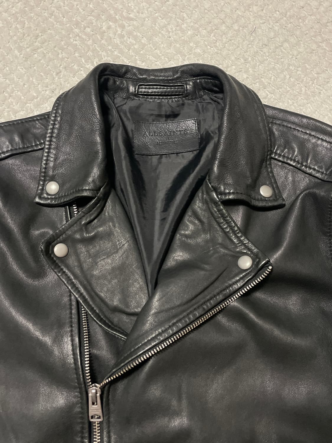 ALL SAINTS 올 세인츠 웨스턴 무드 양가죽 로미 바이커 레더  상품이미지4