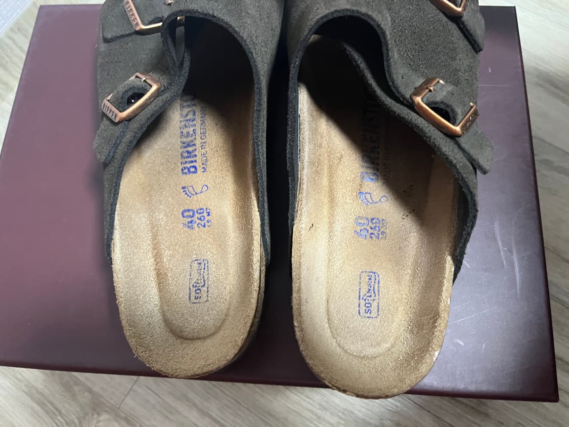 버켄스탁 취리히 260 올리브  상품이미지5