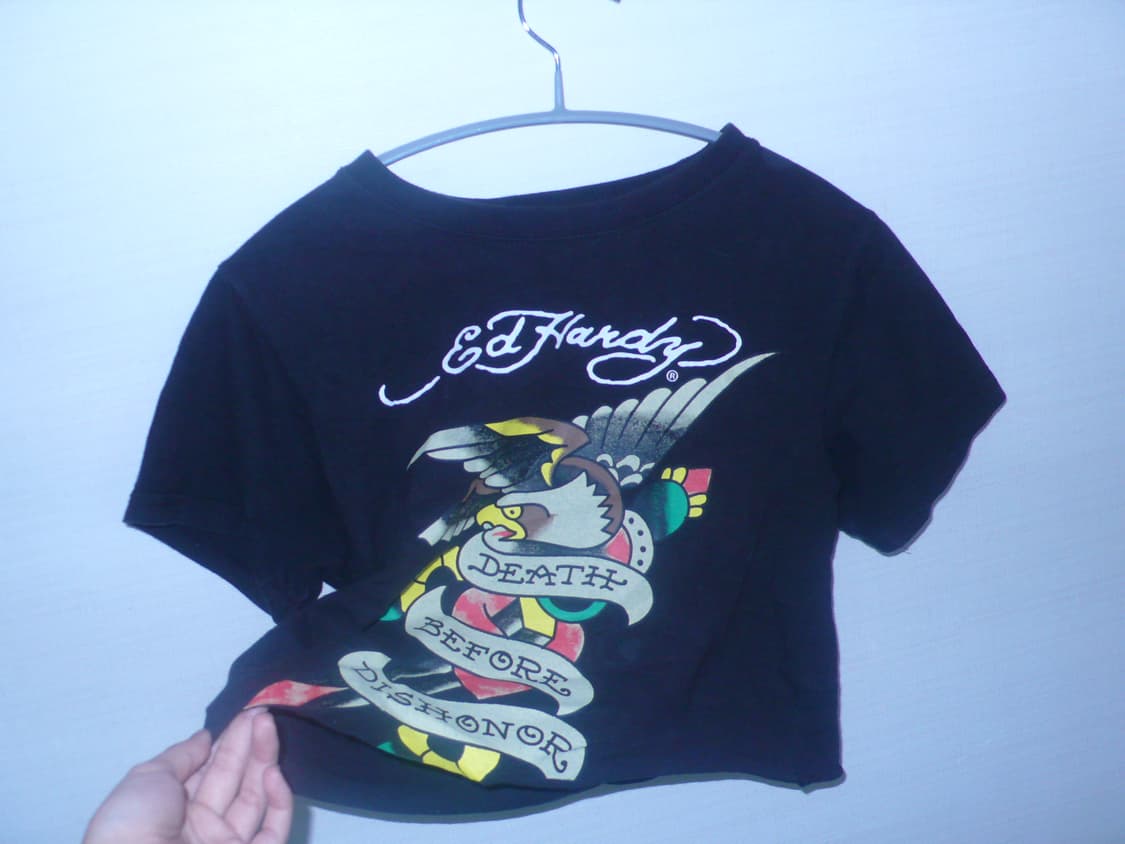 Ed Hardy 크롭티 상품이미지1