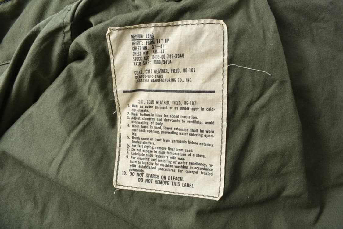 80S M65 야상 필드 자켓 M M0112 상품이미지5