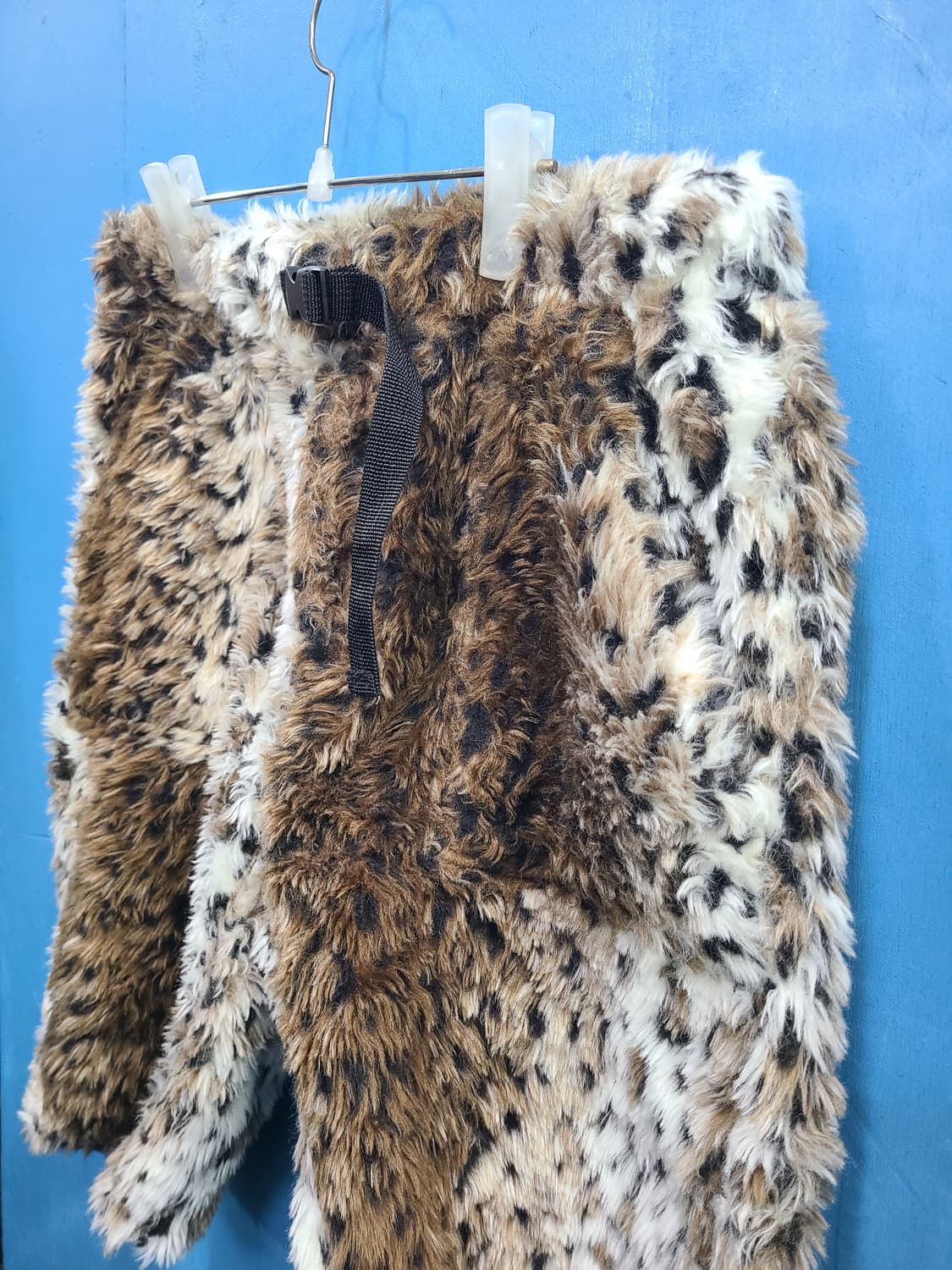 일본빈티지 레오파드 호피털바지 퍼 하프팬츠like떠그클럽 상품이미지1