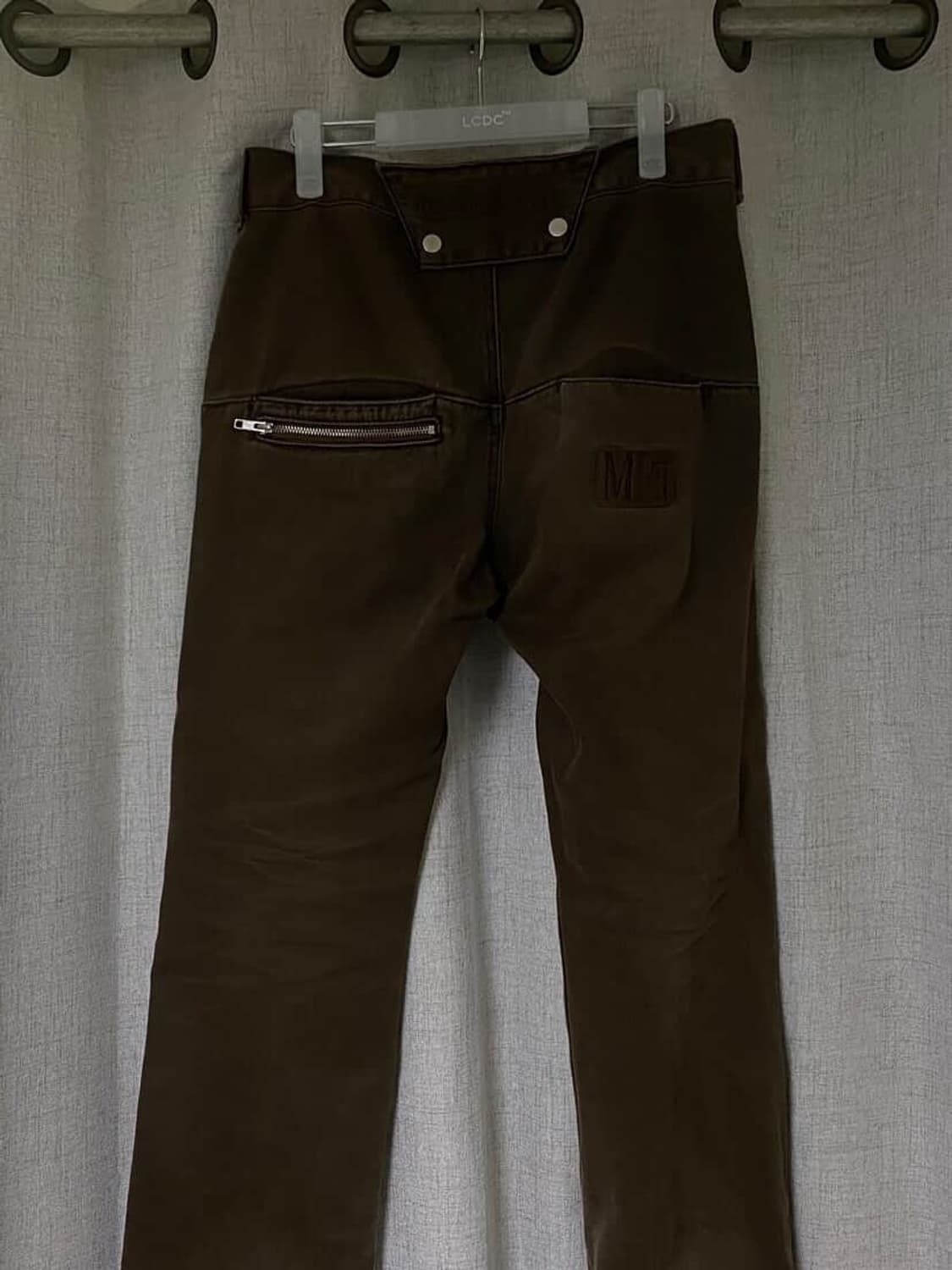 플라스틱 프로덕트 팬츠 브라운S 상품이미지6