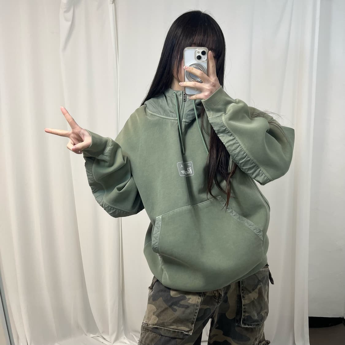 Jordan Engineered Khaki Pullover hoodie 상품이미지2