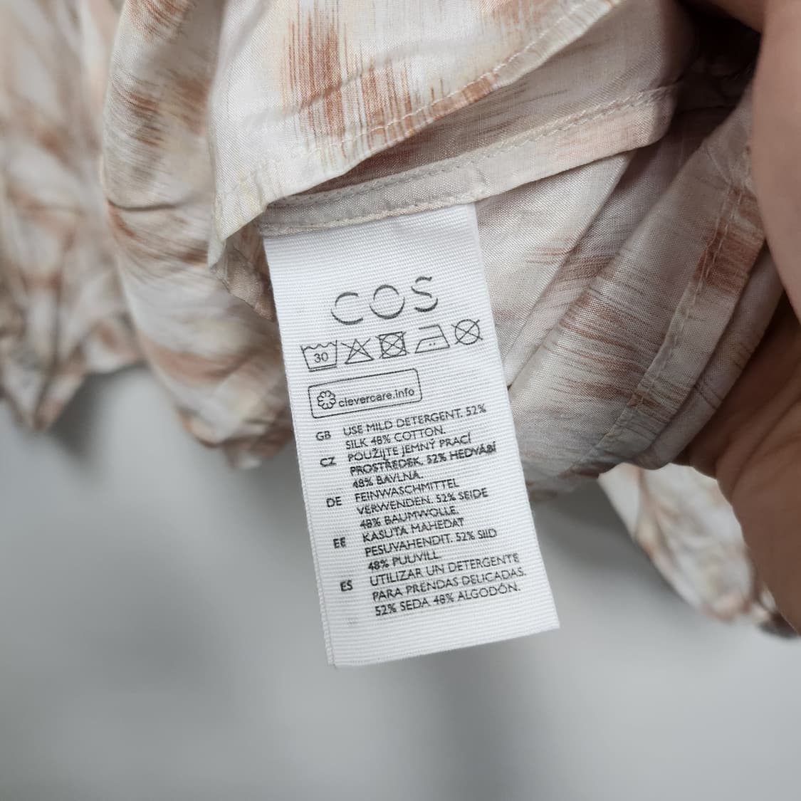 COS 코스 벌룬 블라우스 상품이미지4