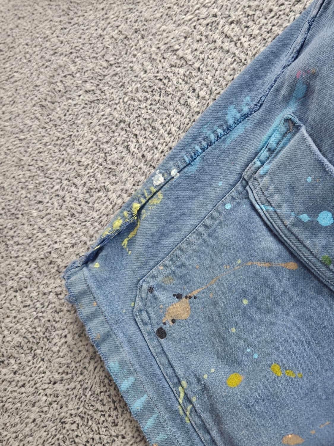 3포켓 페인티드 프렌치 워크 자켓 ( M추정 ) / 11260 상품이미지10