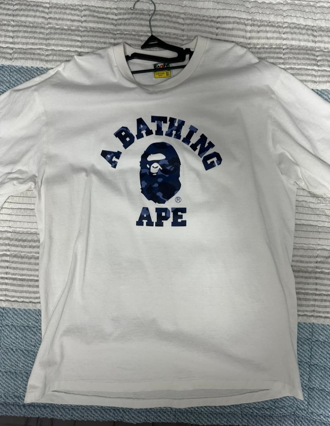 BAPE 베이프 카모 컬리지 티셔츠  상품이미지3