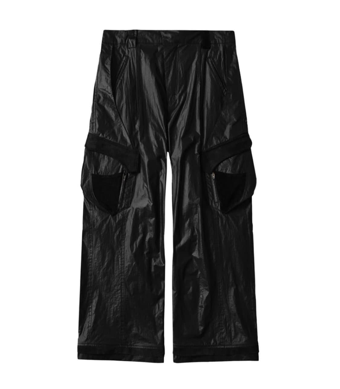XS) Xlim EP.7 04 TROUSERS GLOSSY BLACK 상품이미지1