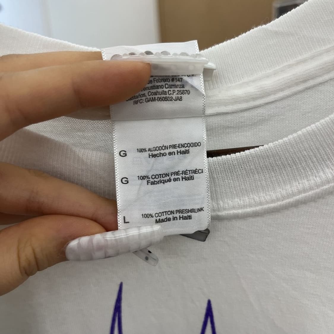 길단 빈티지 스트릿 펑크 키치 락 프린팅 반팔티 L C10637 상품이미지6