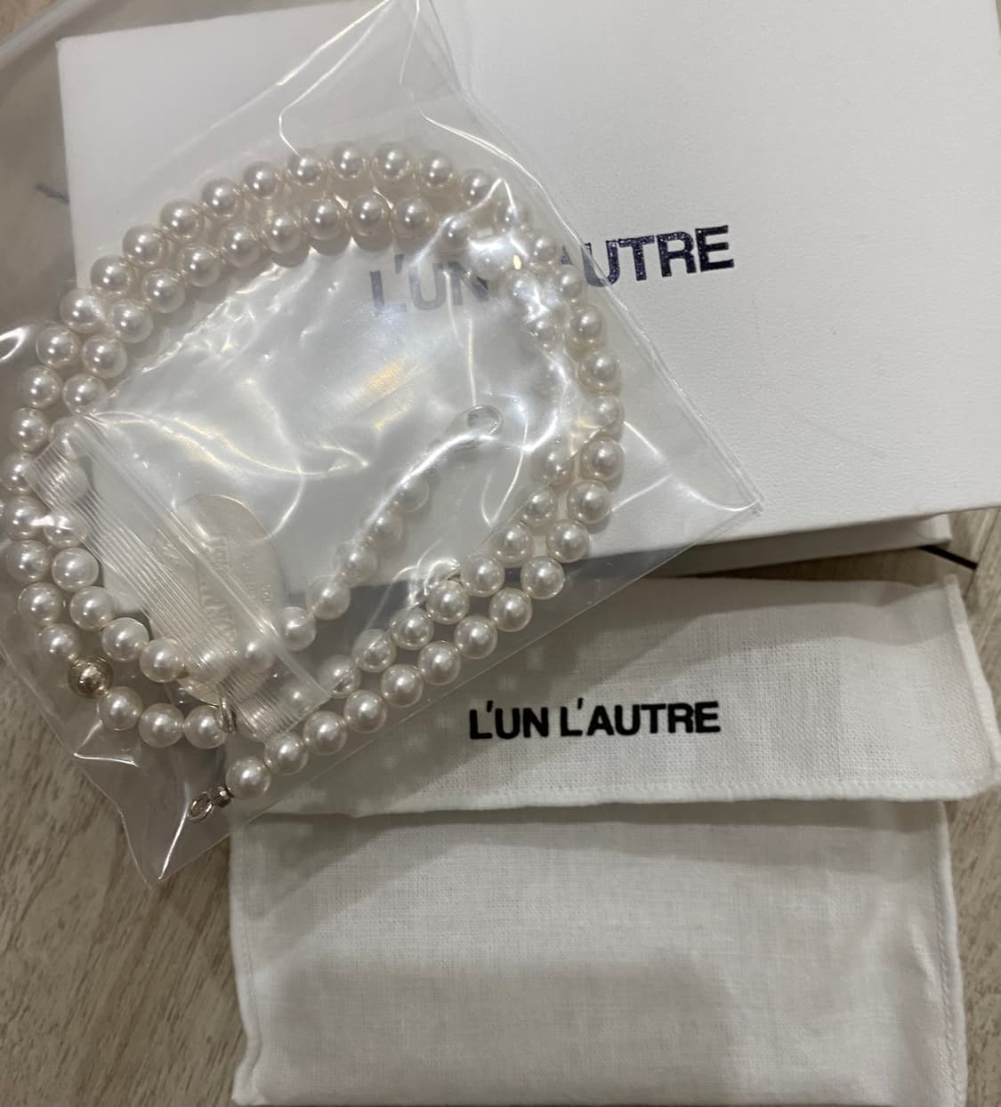 빈티지포유 스왈진주팬던트 목걸이 상품이미지3