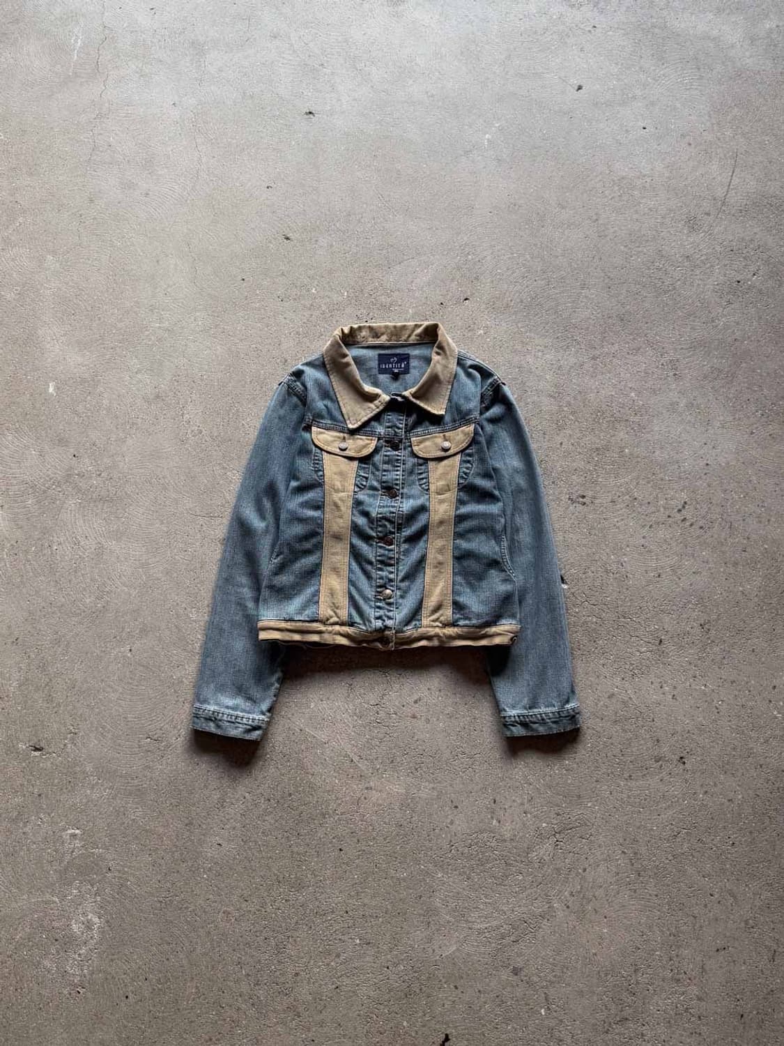 코듀로이 믹스 데님 자켓 상품이미지1