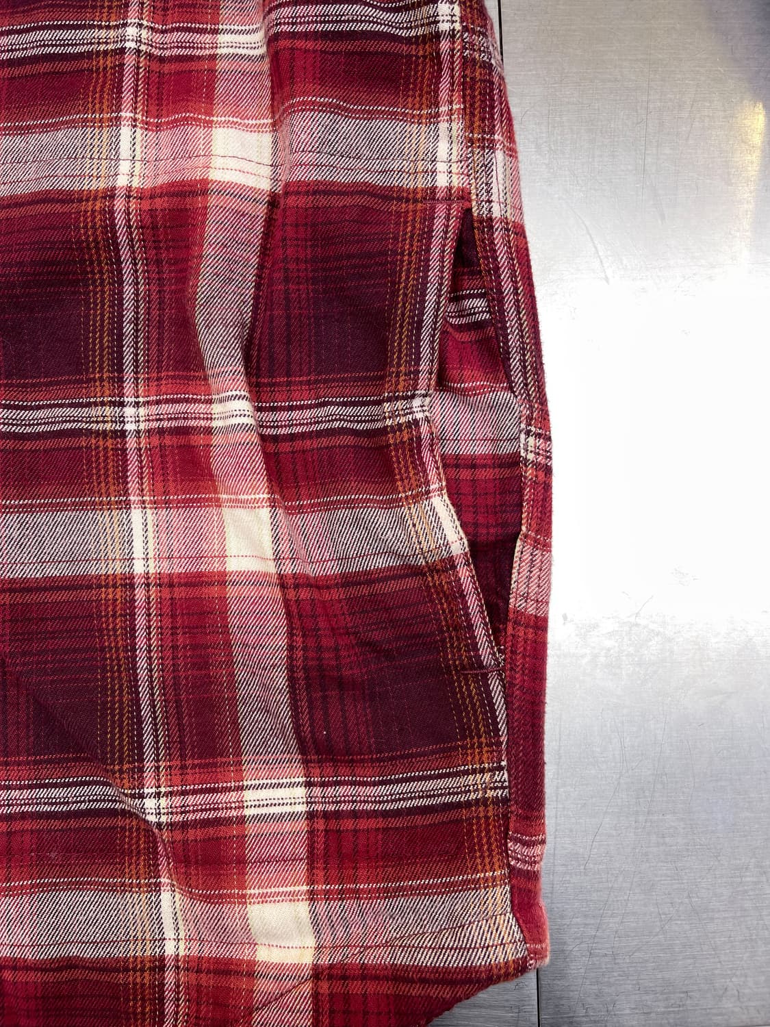 칼하트 러그드 플렉스 플란넬 체크 셔츠 상품이미지7