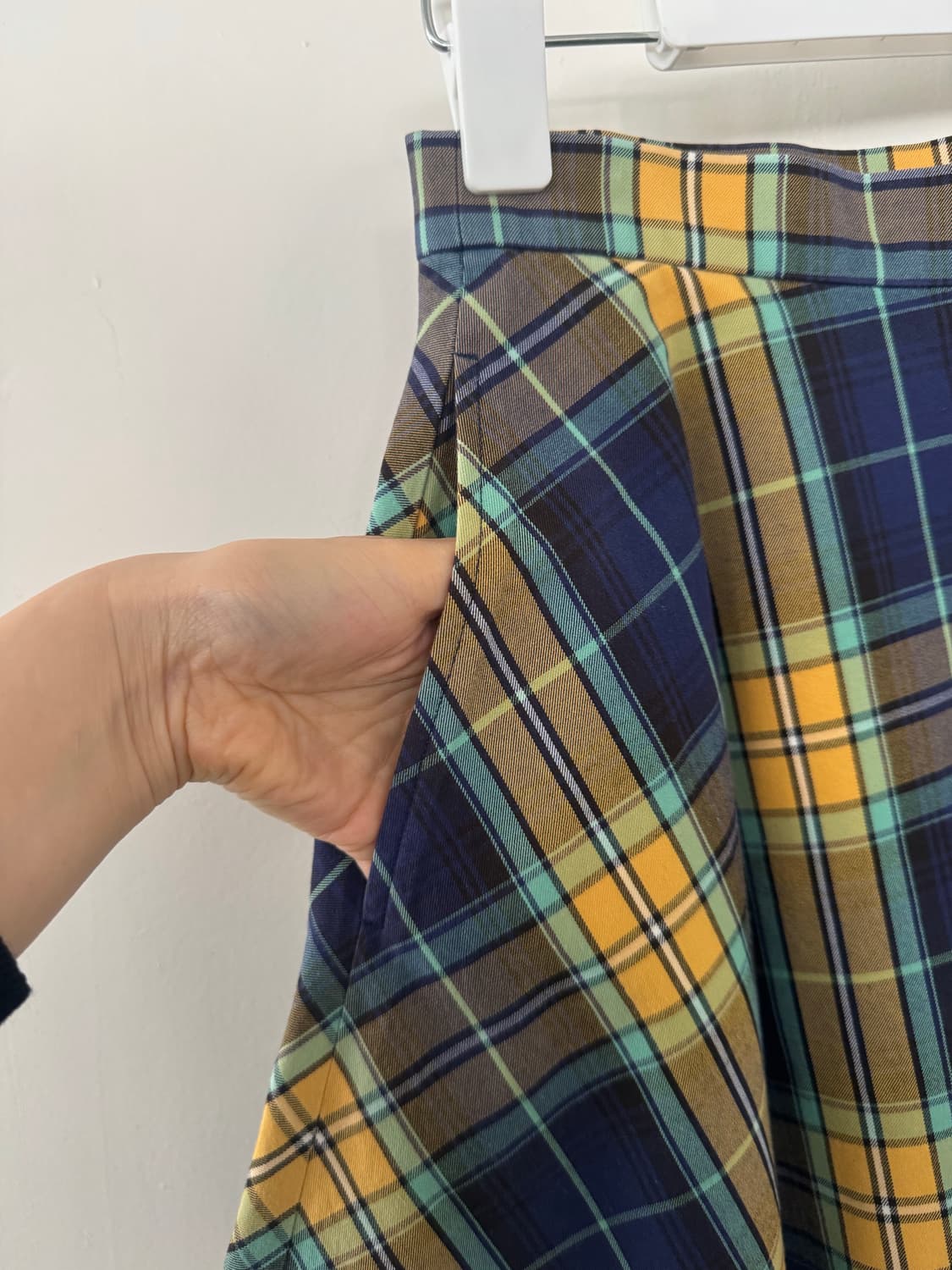 IENA 이에나 타탄 체크 플레어 스커트 상품이미지3