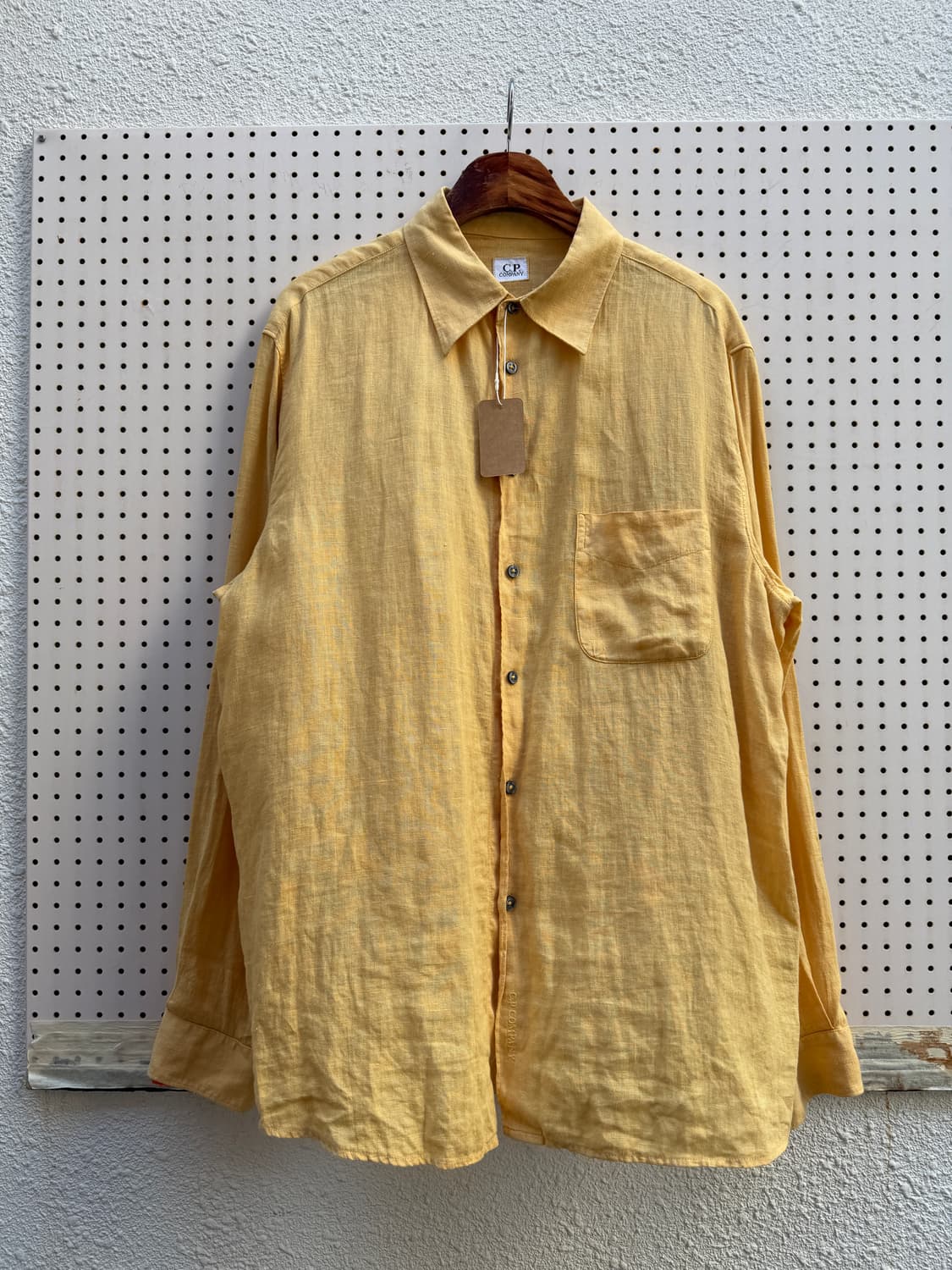 2000s C.P.COMPANY LINEN 올드 씨피컴퍼니 린넨셔츠 상품이미지1
