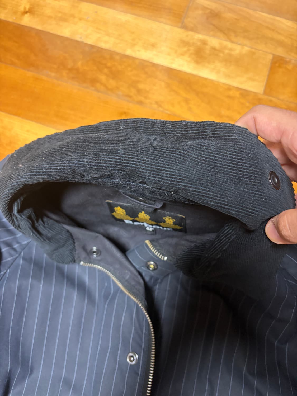 (42) Barbour bedale sl chalk stripe 상품이미지7