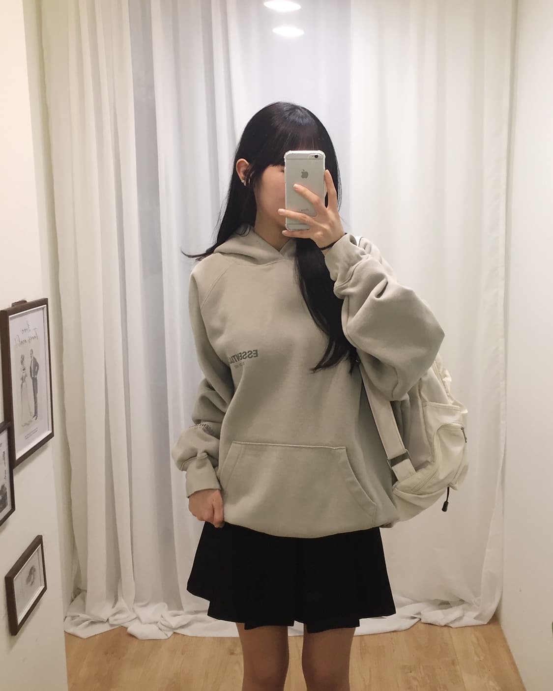 Unisex Fear of God Essentials Hoodie 105 상품이미지1