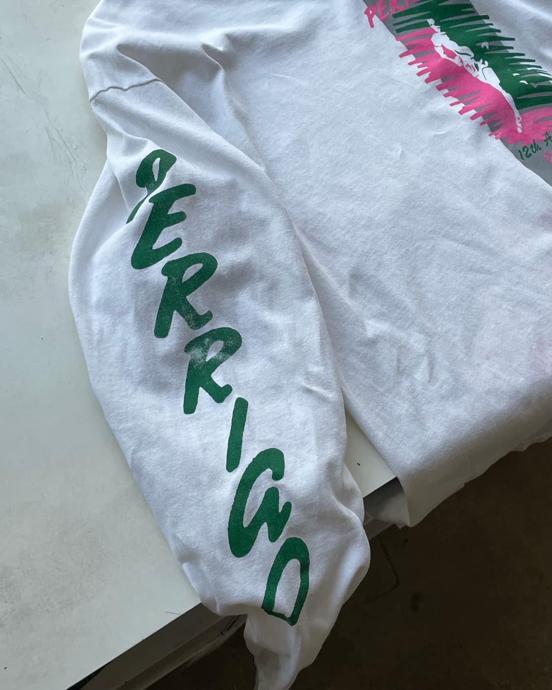 90’s USA “Run” Long sleeve T-shirt 롱슬리브 상품이미지7