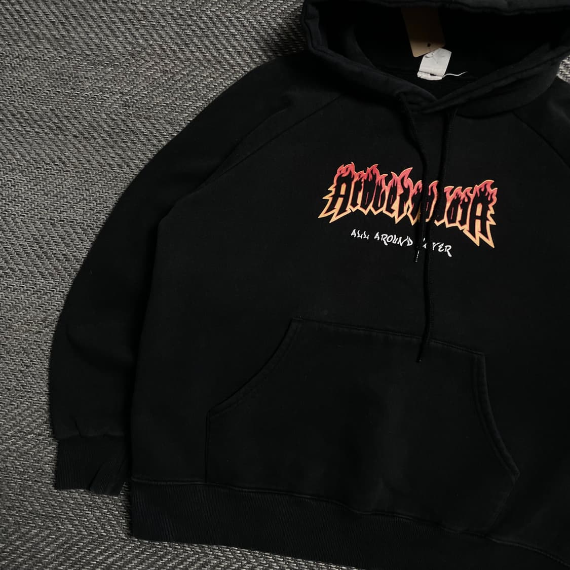 ACOVER 번 빅로고 박시핏 후드 티셔츠o 5366 상품이미지2