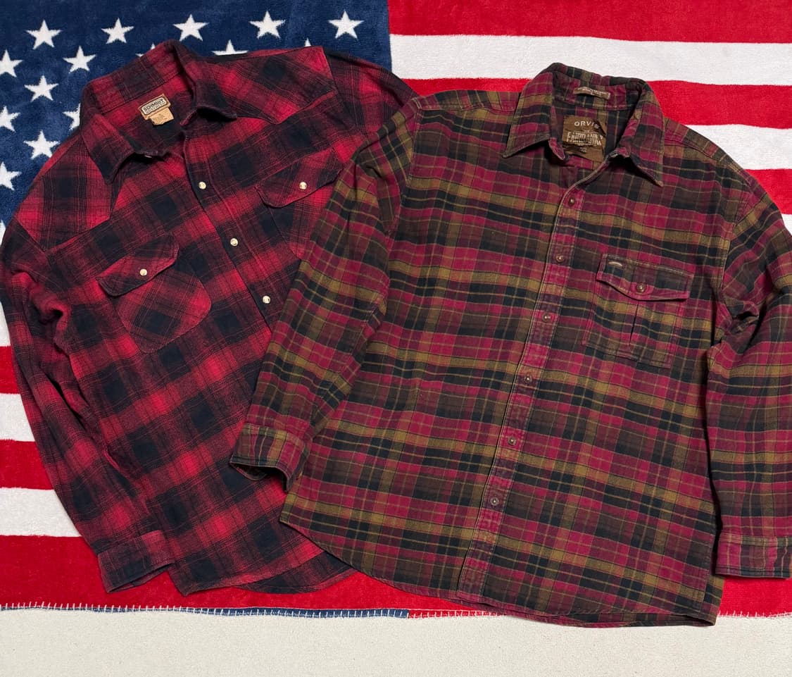 버팔로체크 플란넬 웨스턴 셔츠 SCHMIDT flannel shirt 상품이미지10