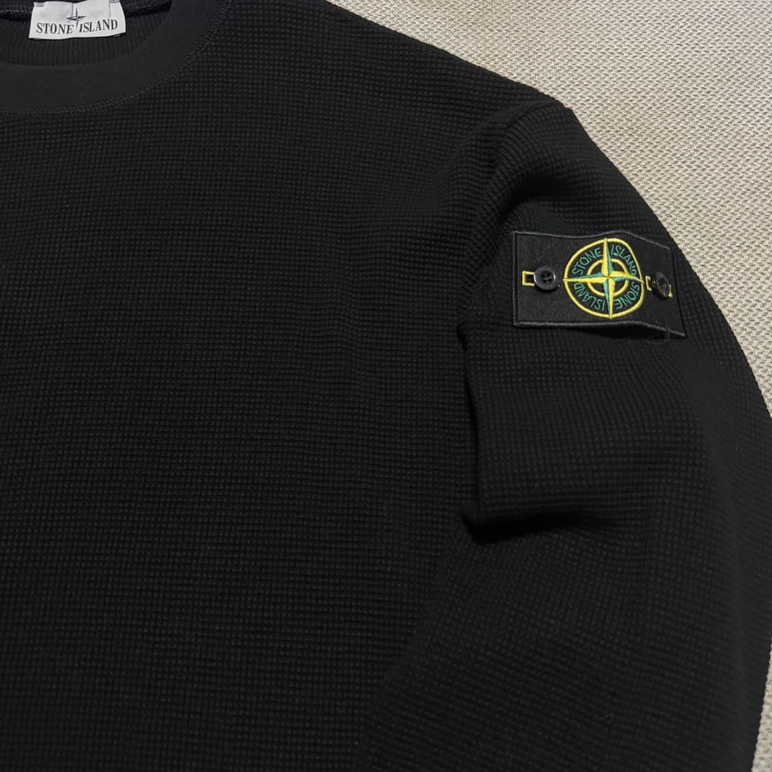 스톤 아일랜드 와플 맨투맨 상품이미지3