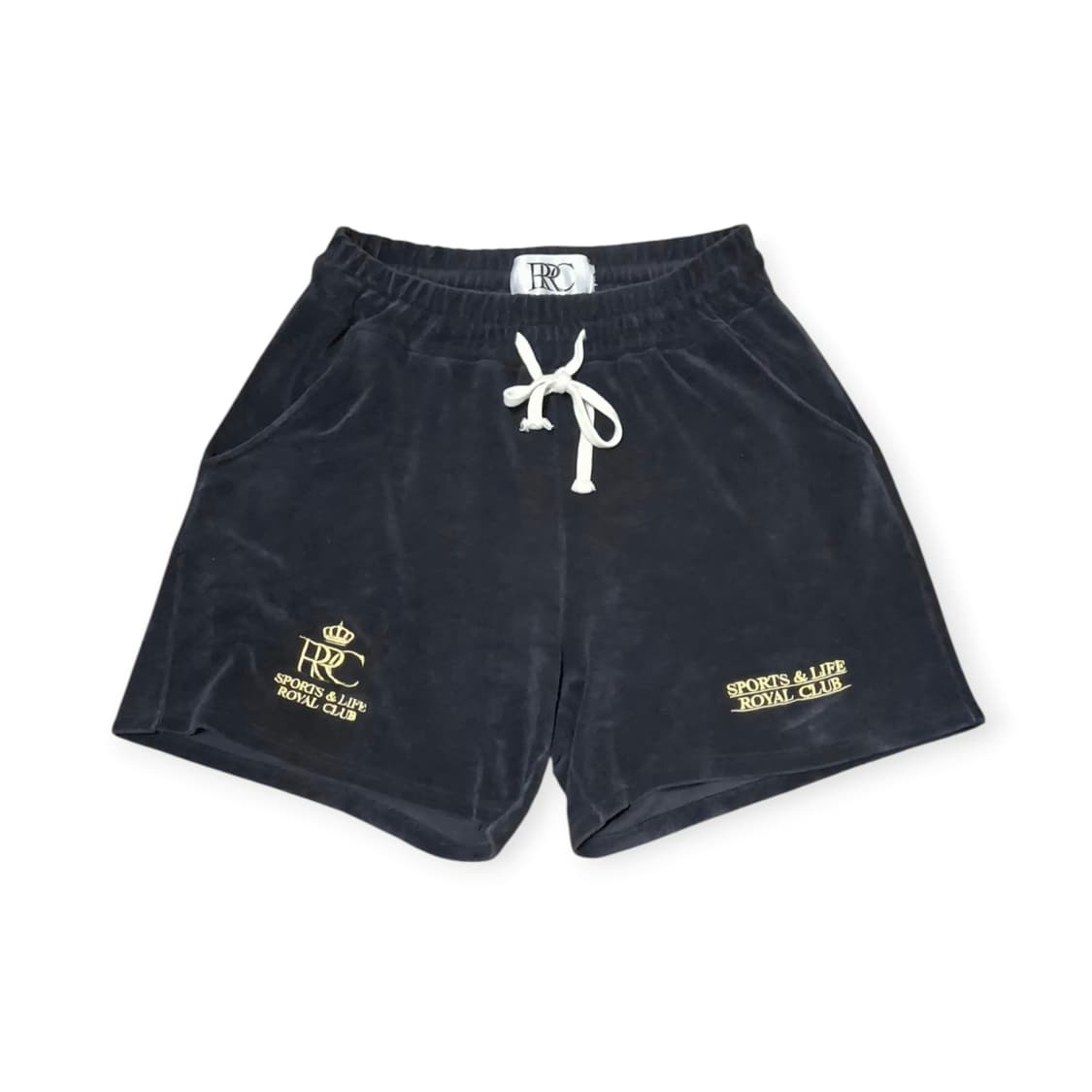 2XL 알브이디 RVD SPORTS & LIFE 벨벳 츄리닝 셋업 블랙 상품이미지8