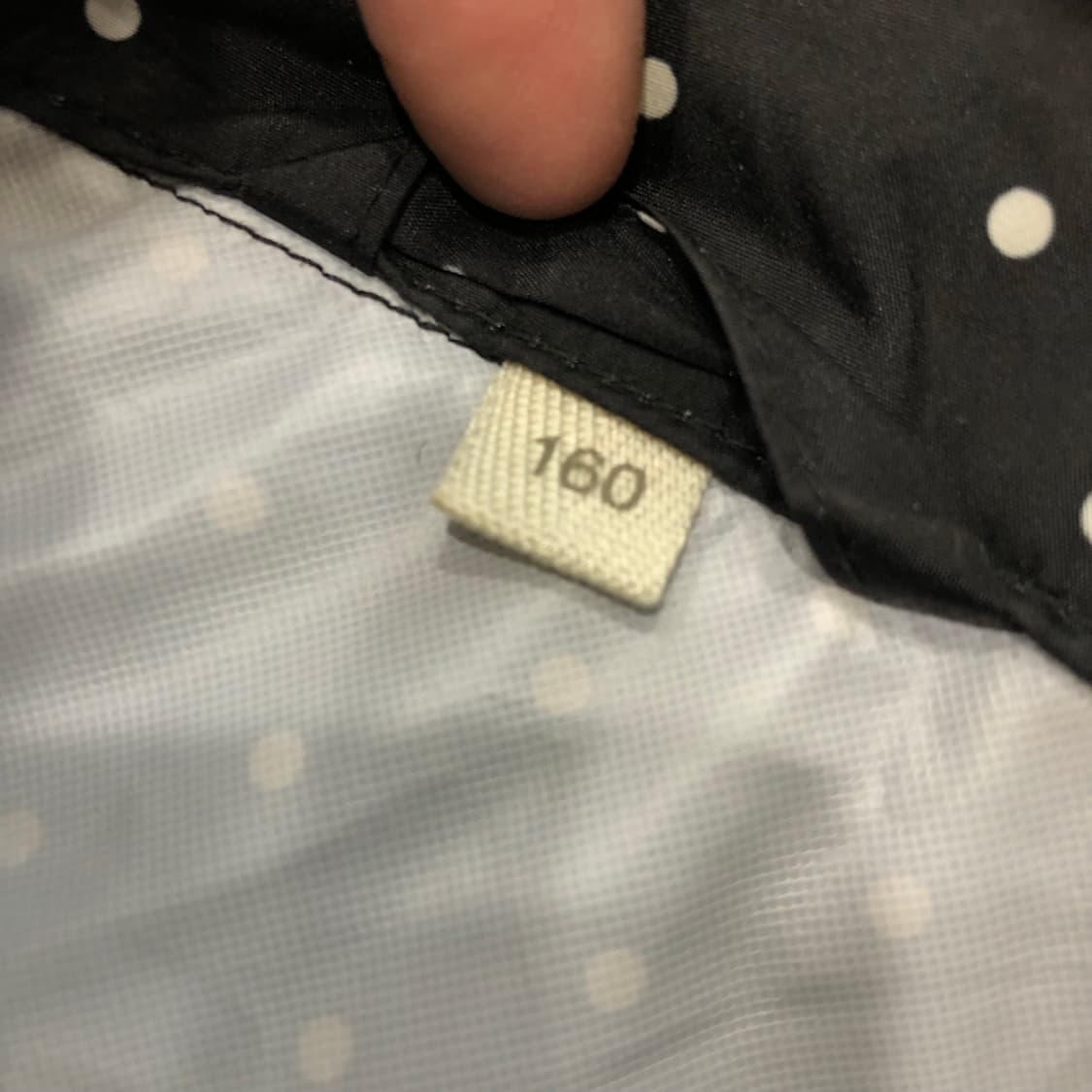 TOPVALU 도트 땡땡이 바람막이 자켓 상품이미지4