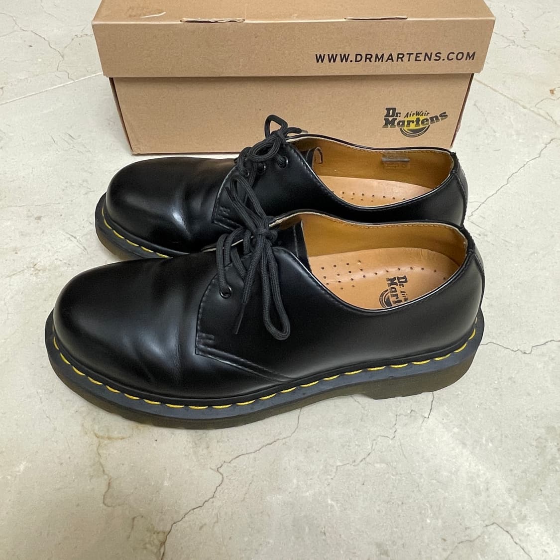 (240)닥터마틴 1461 스무스 블랙 uk5 상품이미지3
