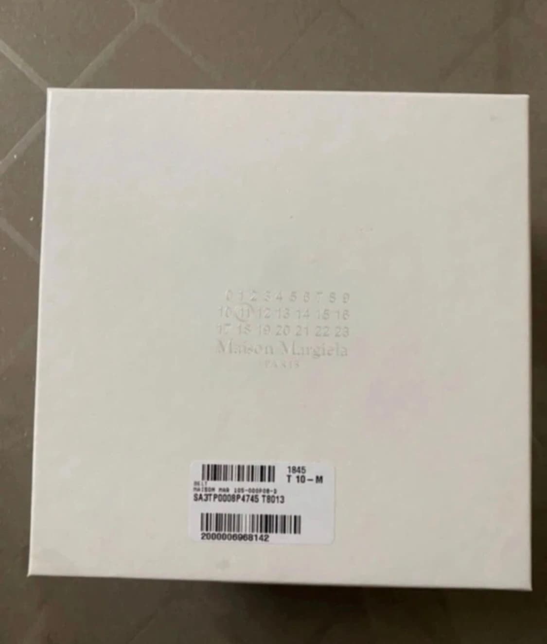 메종 마르지엘라 넘버링 로고 레더 벨트 상품이미지2