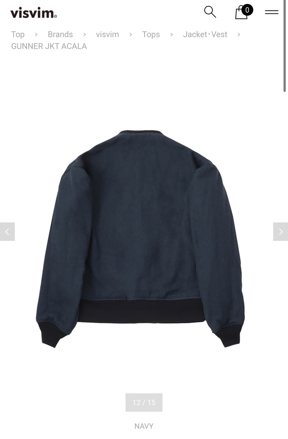 [3] 비즈빔 visvim 24aw gunner JKT ACALA 상품이미지4