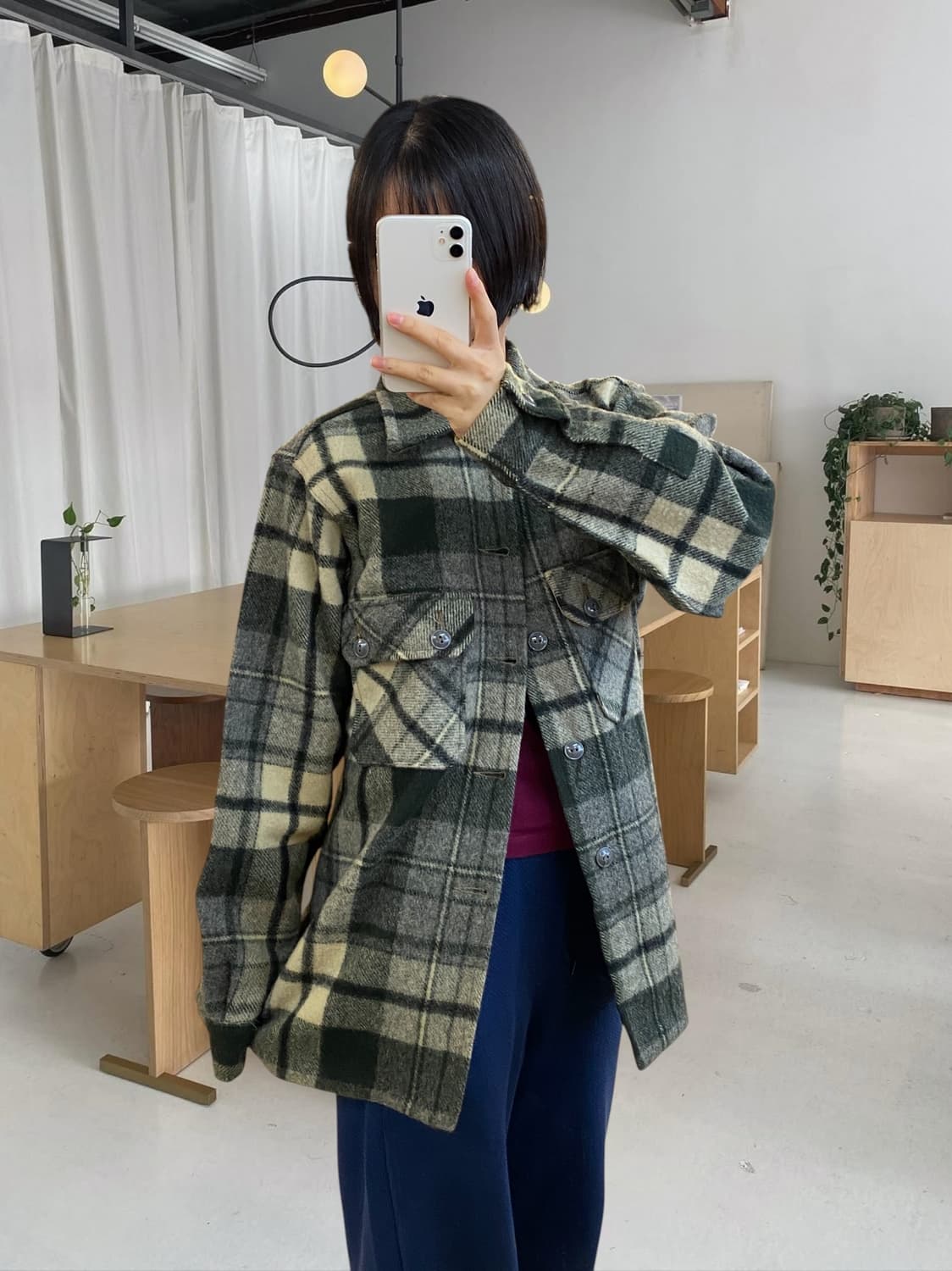 울리치 체크 셔츠 (Man S) AA0976 상품이미지1