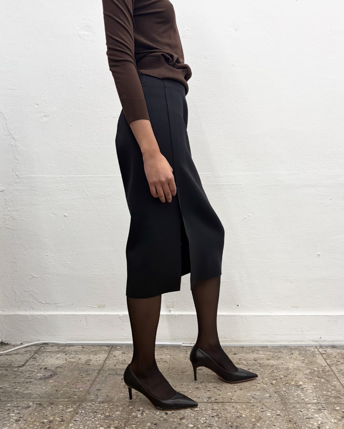 헬무트랭 스티치 테크니컬 스커트 상품이미지3