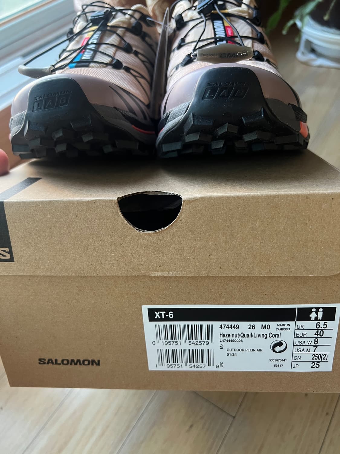 살로몬 xt-6 헤이즐넛 콰일 250 상품이미지7
