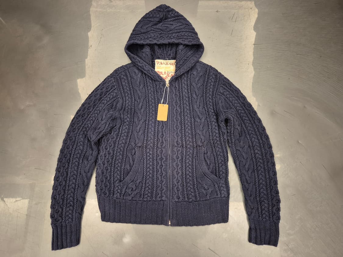 00s 폴로진스 헤비울 후드 짚업 상품이미지1