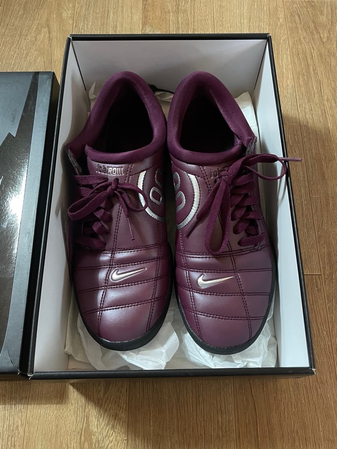 Nike 나이키 토탈 90 3 SP 보르도 앤 메탈릭 실버 255 상품이미지7
