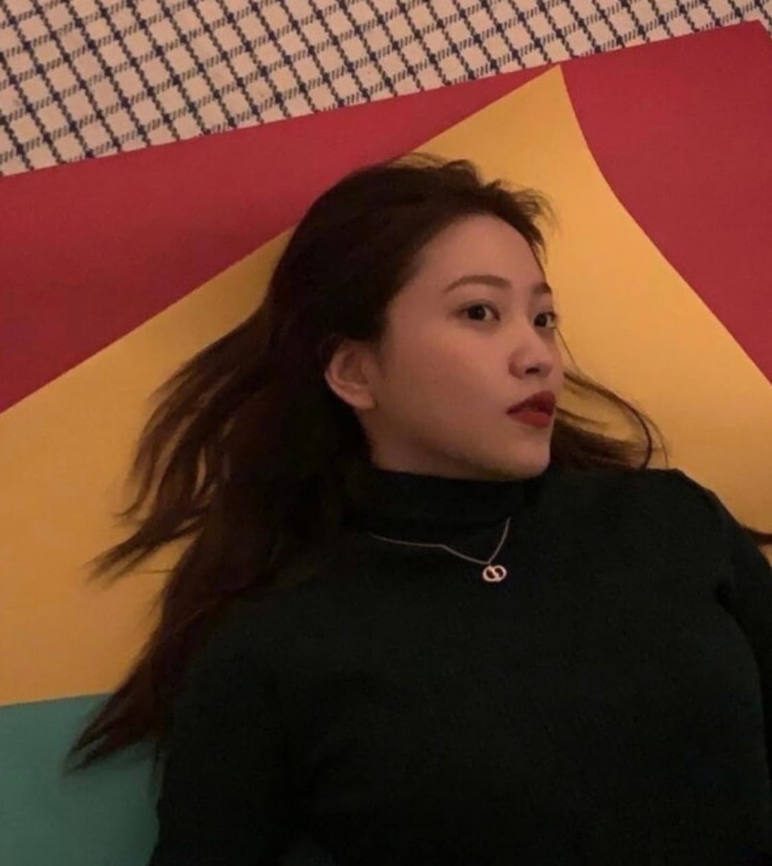 디올 CD로고 업사이클링 골드 목걸이(예리 목걸이) 상품이미지3
