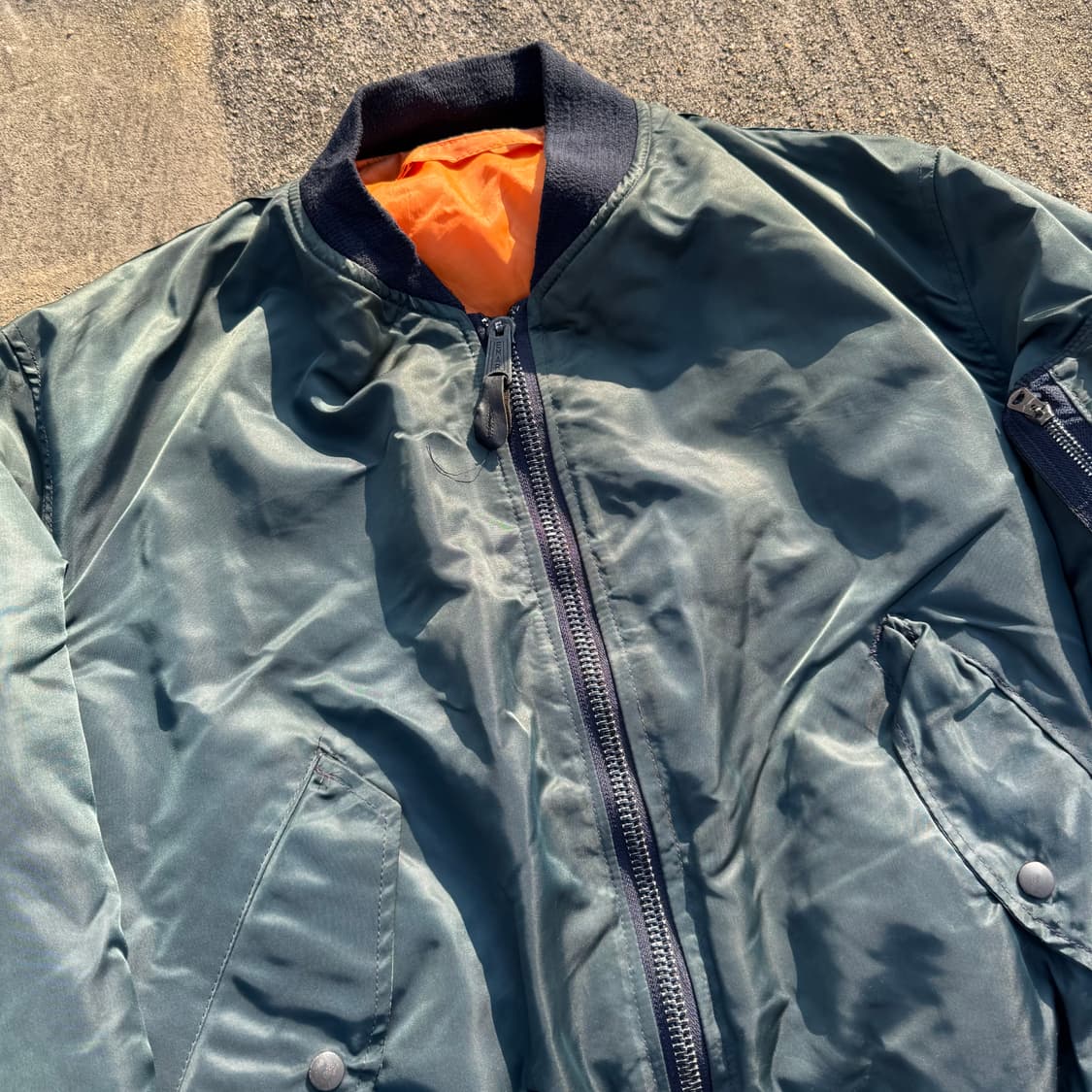 [L] 90s Greenbrier MA-1 항공 점퍼 상품이미지6