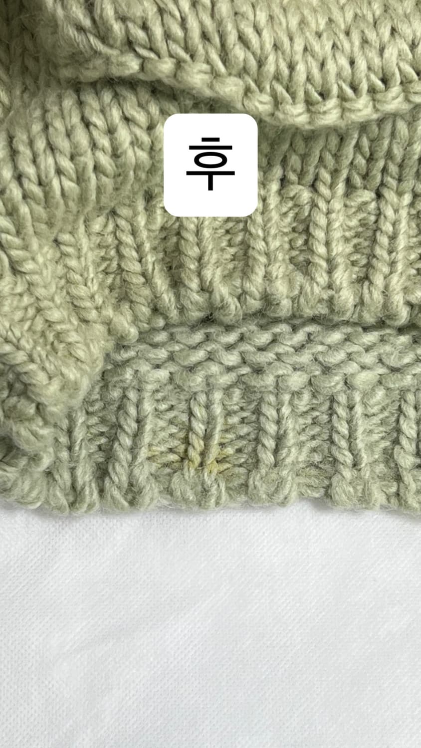 [M, 머플러 세트] STU 디멘션 포켓 가디건 세이지 그린 상품이미지10