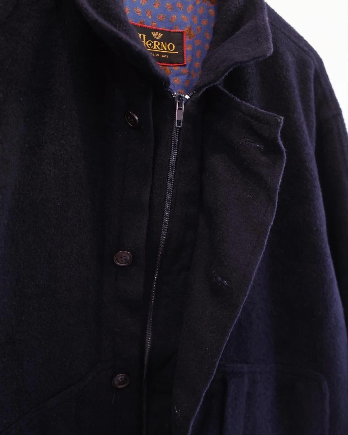 HERNO 에르노 울&캐시미어 집업 점퍼(italy) 상품이미지6
