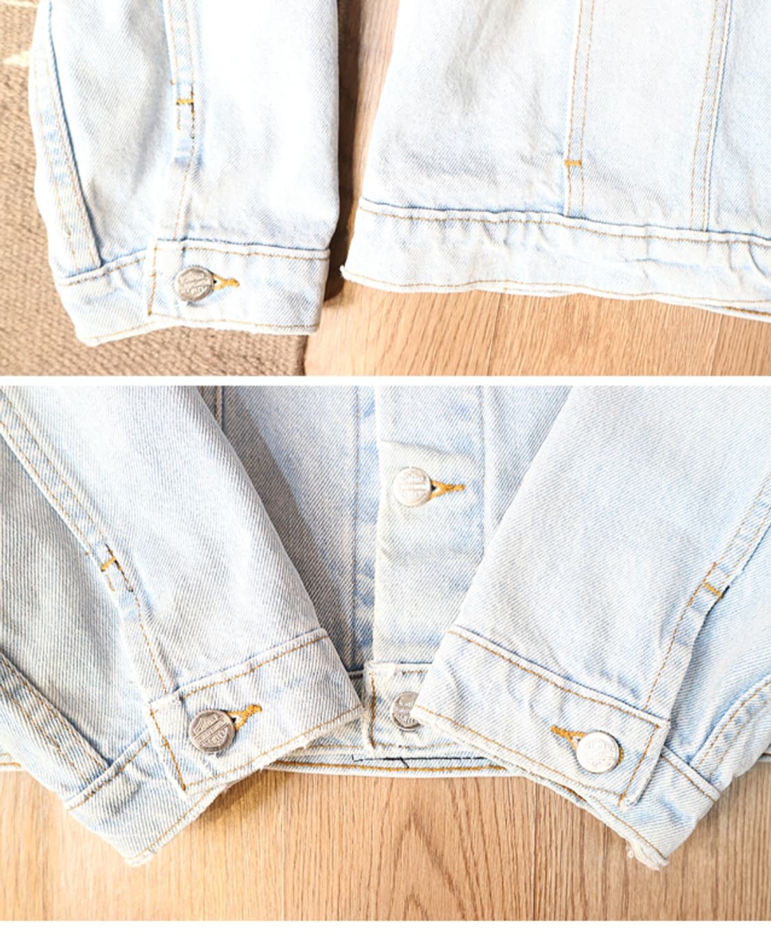 
미국산 90S Harley Davidson 할리데이비슨 빈티지 데님자켓 상품이미지5