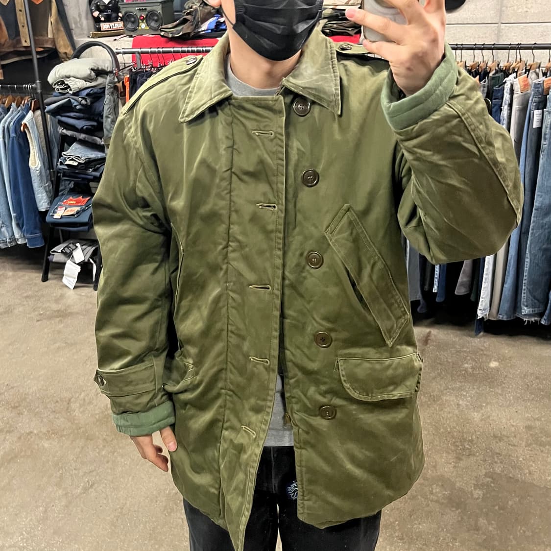 50s 미공군 B-9 플라이트 파카 (105) 상품이미지7