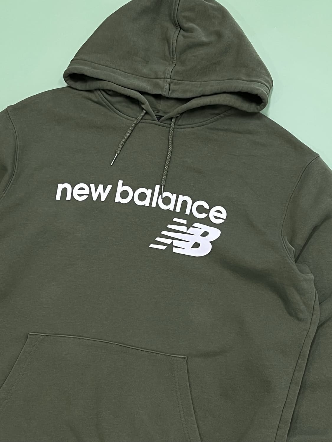 (L) 뉴발란스 프린팅 맨투맨 올리브 상품이미지3