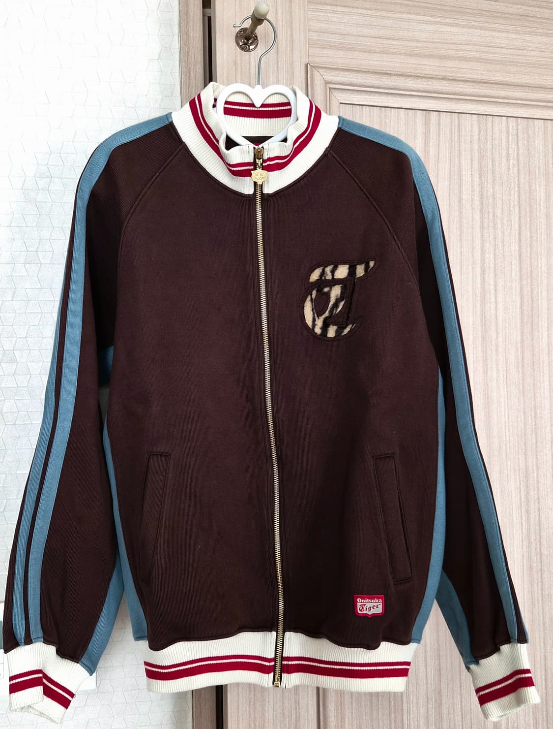 오니츠카타이거 민트초코 코튼져지 상품이미지3