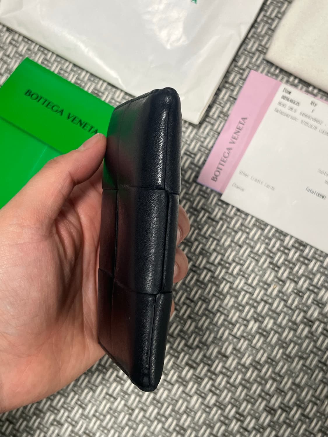 보테가베네타 플랩 카드지갑 상품이미지4