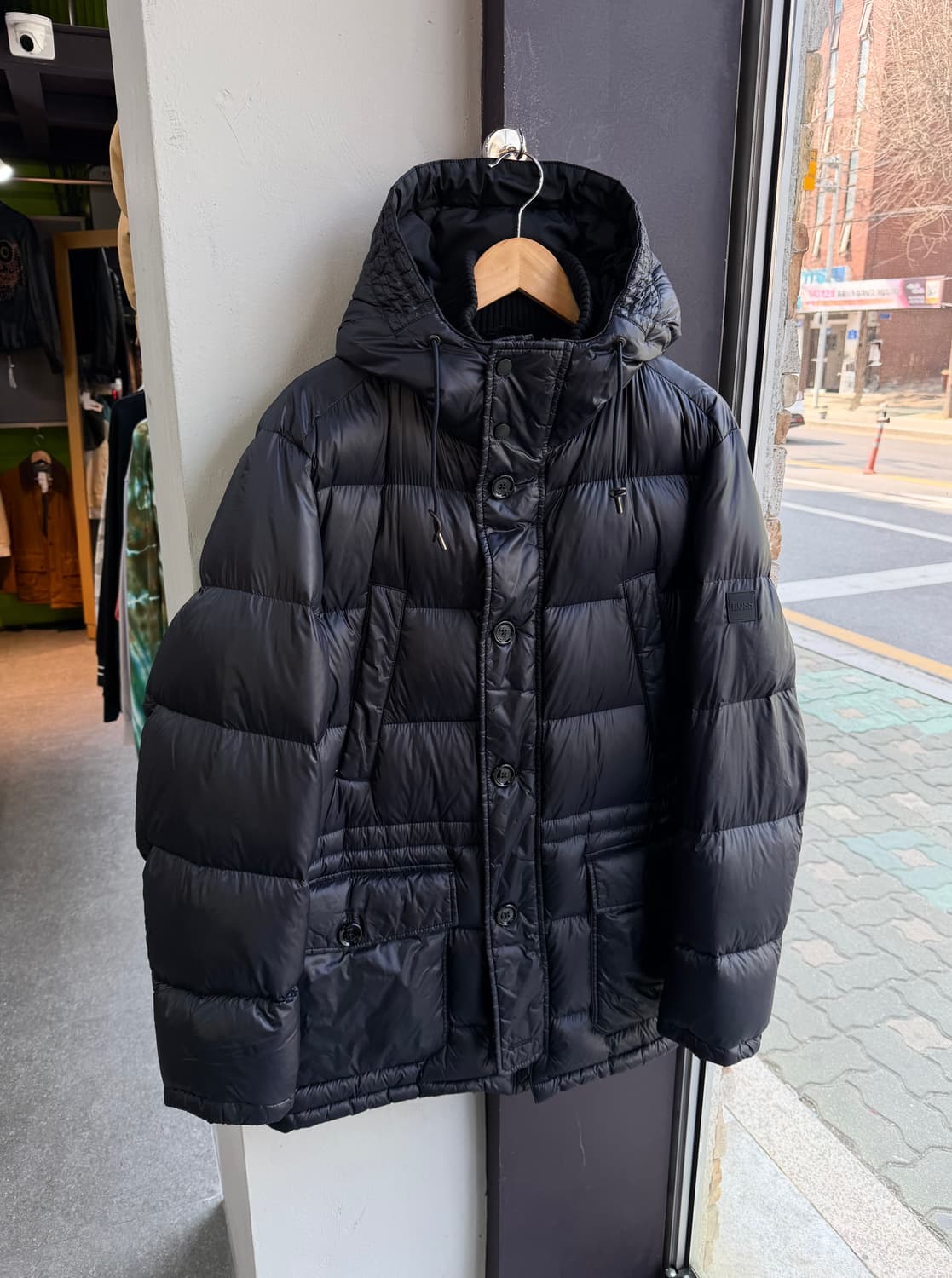 IT52/ 휴고보스 블랙라벨 발수 다운 패딩 점퍼 상품이미지3