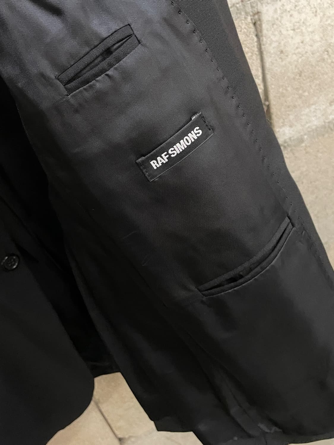 라프시몬스 싱글 브레스티드 블레이져 자켓 상품이미지5