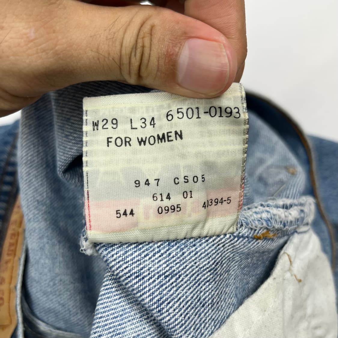 90-00 USA 리바이스 501 for Women 상품이미지8
