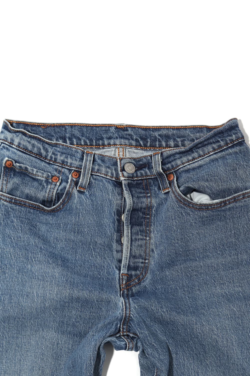 LEVIS 501 버튼플라이 데님 팬츠 women 27 상품이미지3